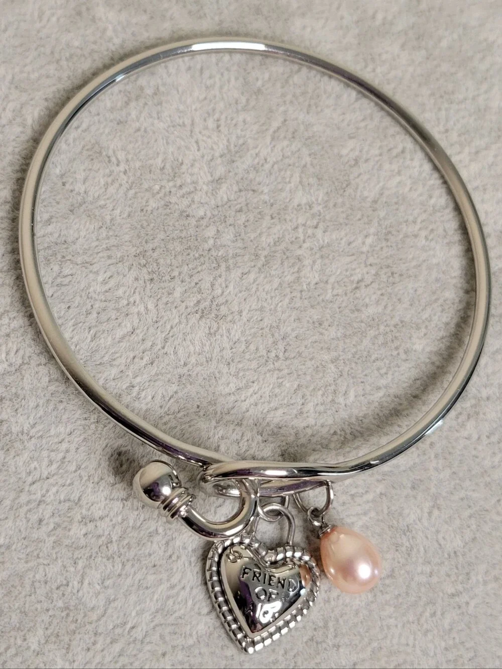 Honora Stainless Steel Pink Freshwater Pearl 'Friend Of Alex